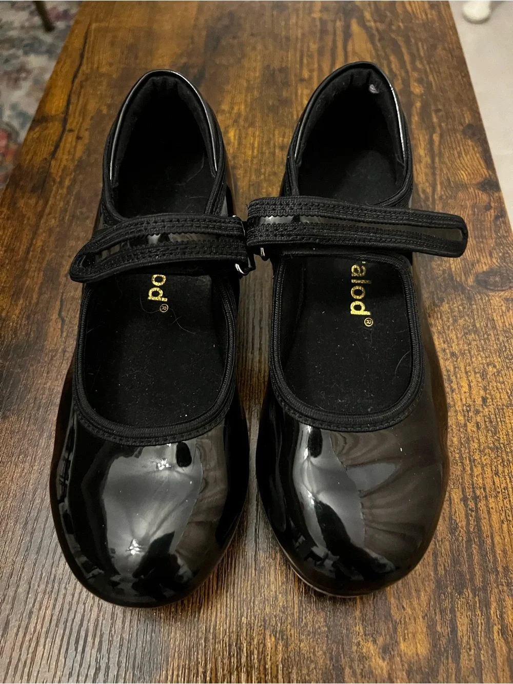 Girls' Black Size 2 Tap shoes